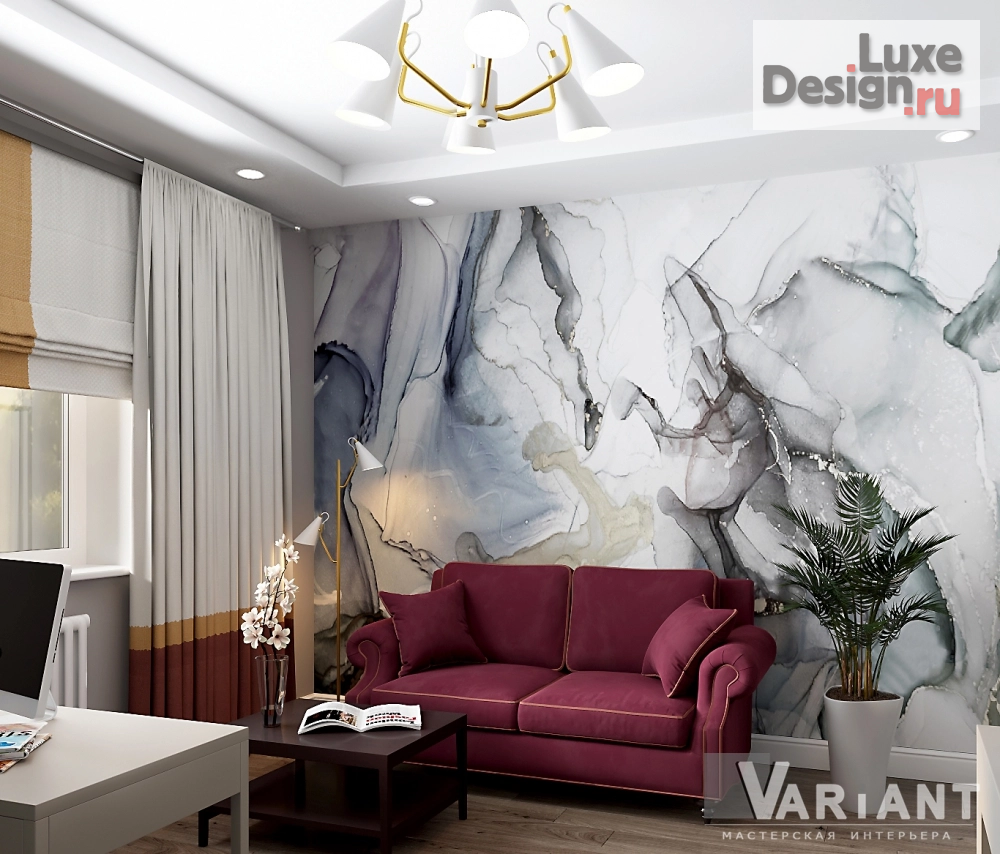 Дизайн интерьера кабинета "кабинет" (фото 5)