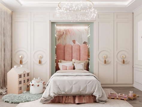 Дизайн интерьера детской в Пензе "Арт Деко"