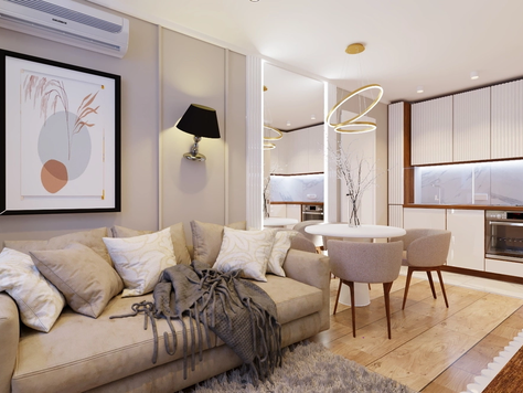 Дизайн интерьера в Пензе "3 Комнатная квартира в Засечном"