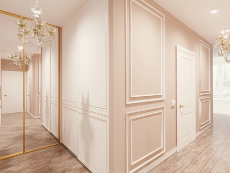 Дизайн интерьера в Пензе "Прихожая в 3-х комнатной квартире ЖК Фаворит"