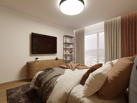 Дизайн интерьера в Пензе "2-спальня в 5-комнатной квартире Porto Montenegro Черногория "