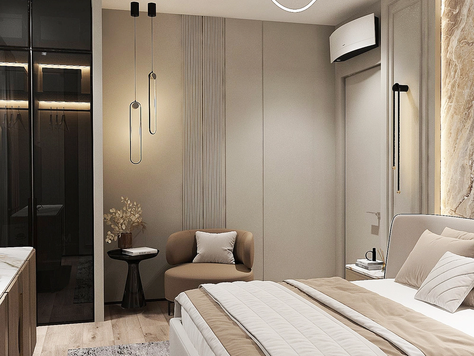 Дизайн интерьера в Пензе "Гостевая спальня 2"