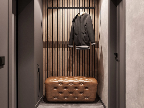 Дизайн интерьера в Пензе "Прихожая 1 в коттедже"