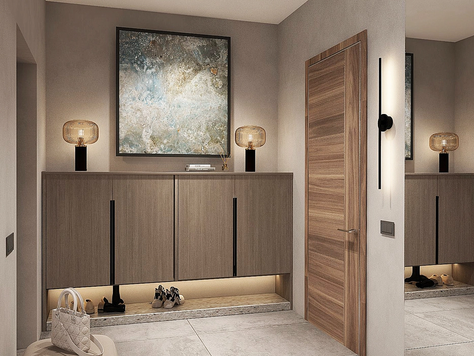 Дизайн интерьера в Пензе "Прихожая "